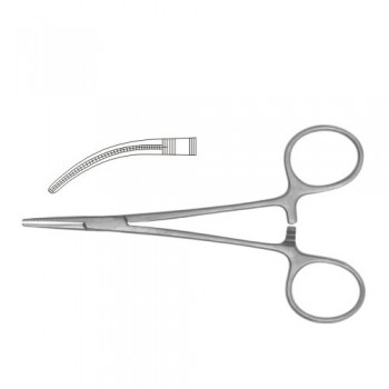 DeBakey-Mosquito Atrauma Hemostatic Forceps Curved Stainless Steel, 15 cm - 6"